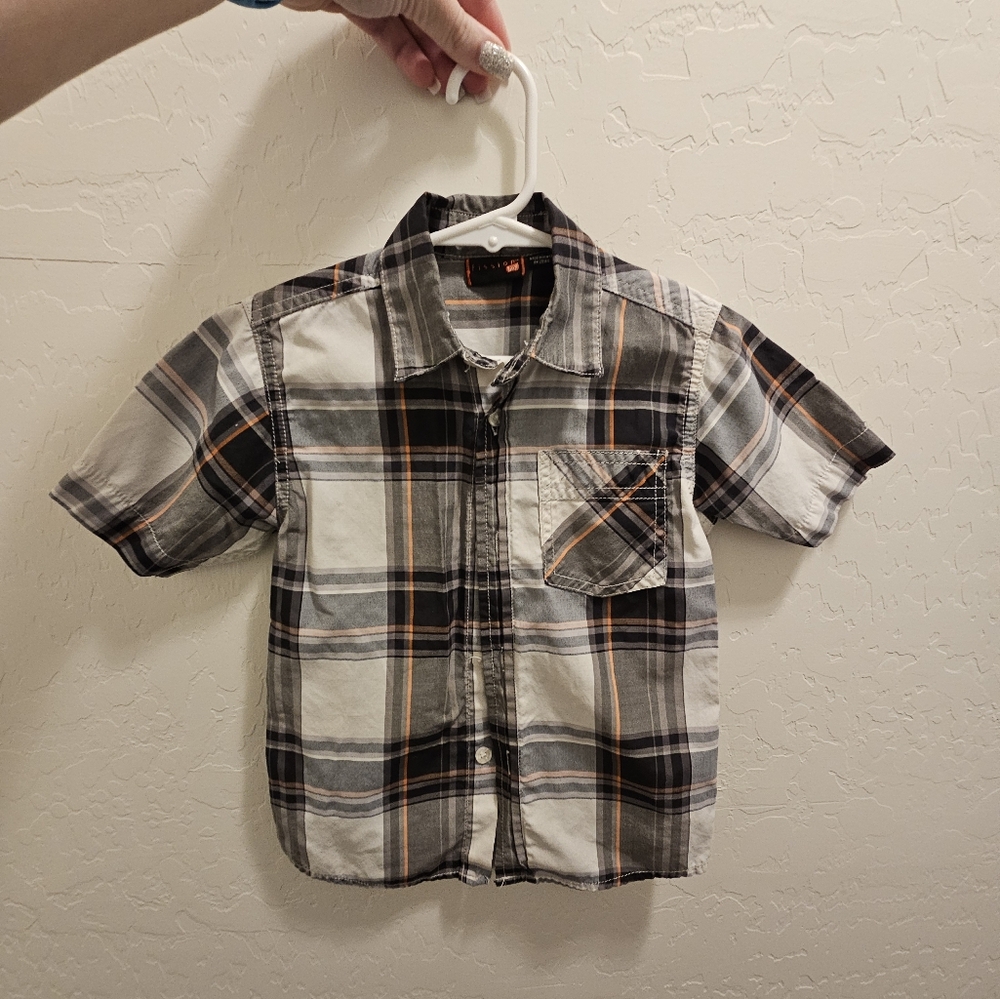Boys button up shirt